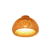 Plafonnier Rotin Salle de Bain